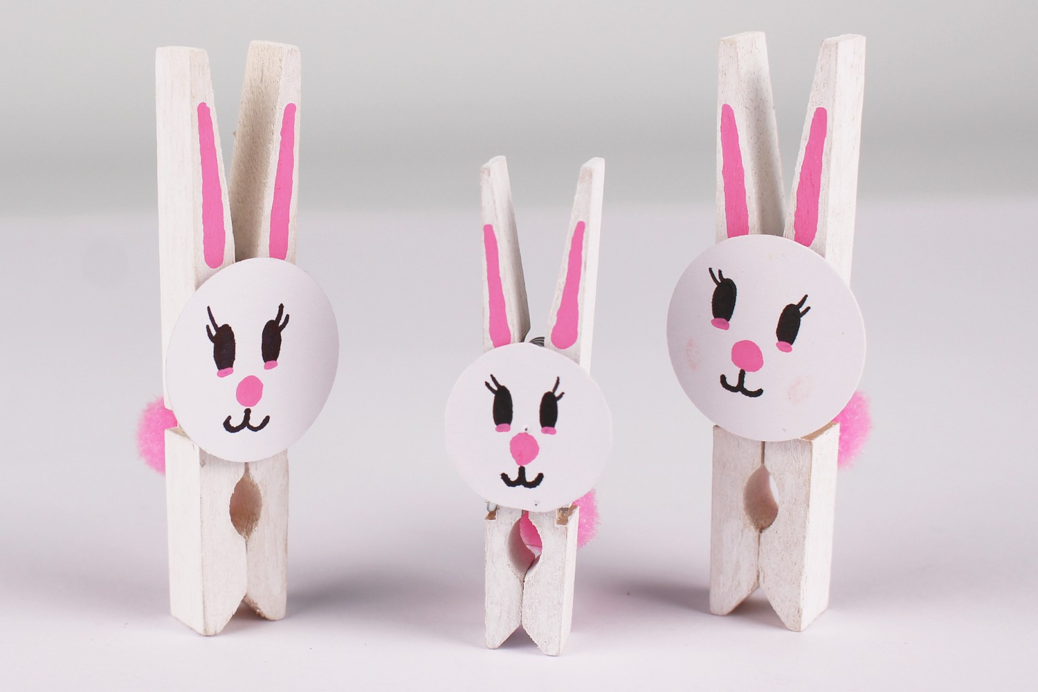 Conejo pinza para ropa