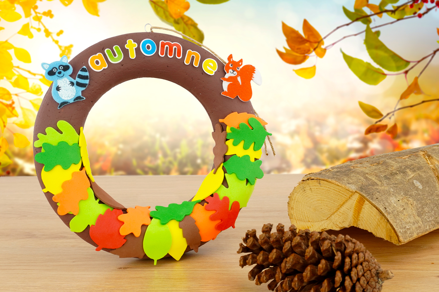 Easy Autumn Wreath