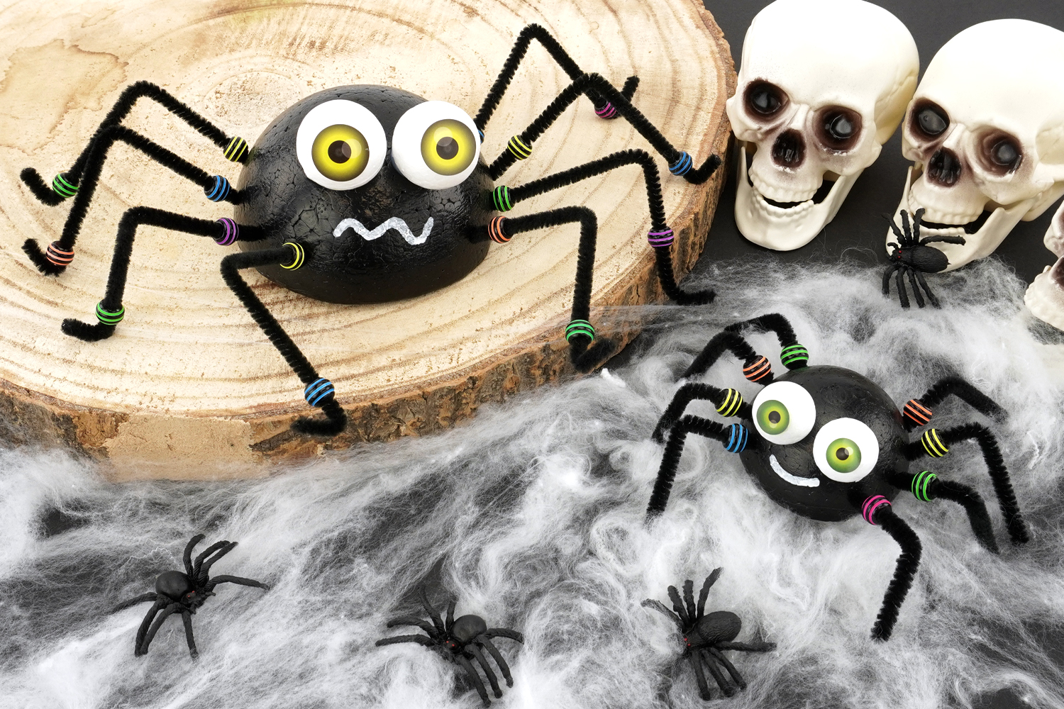 Big-Eyed Spiders