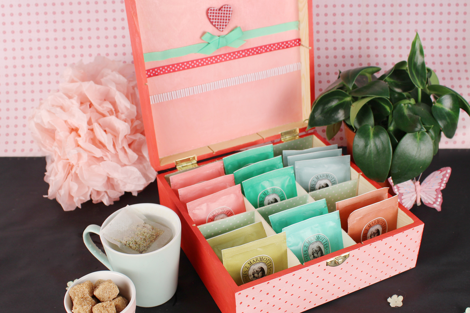 Romantic Tea Box