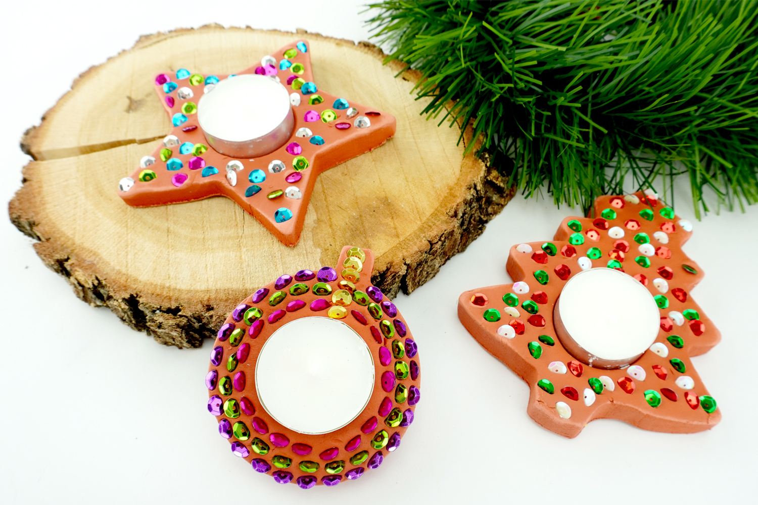 Festive Candle Holders