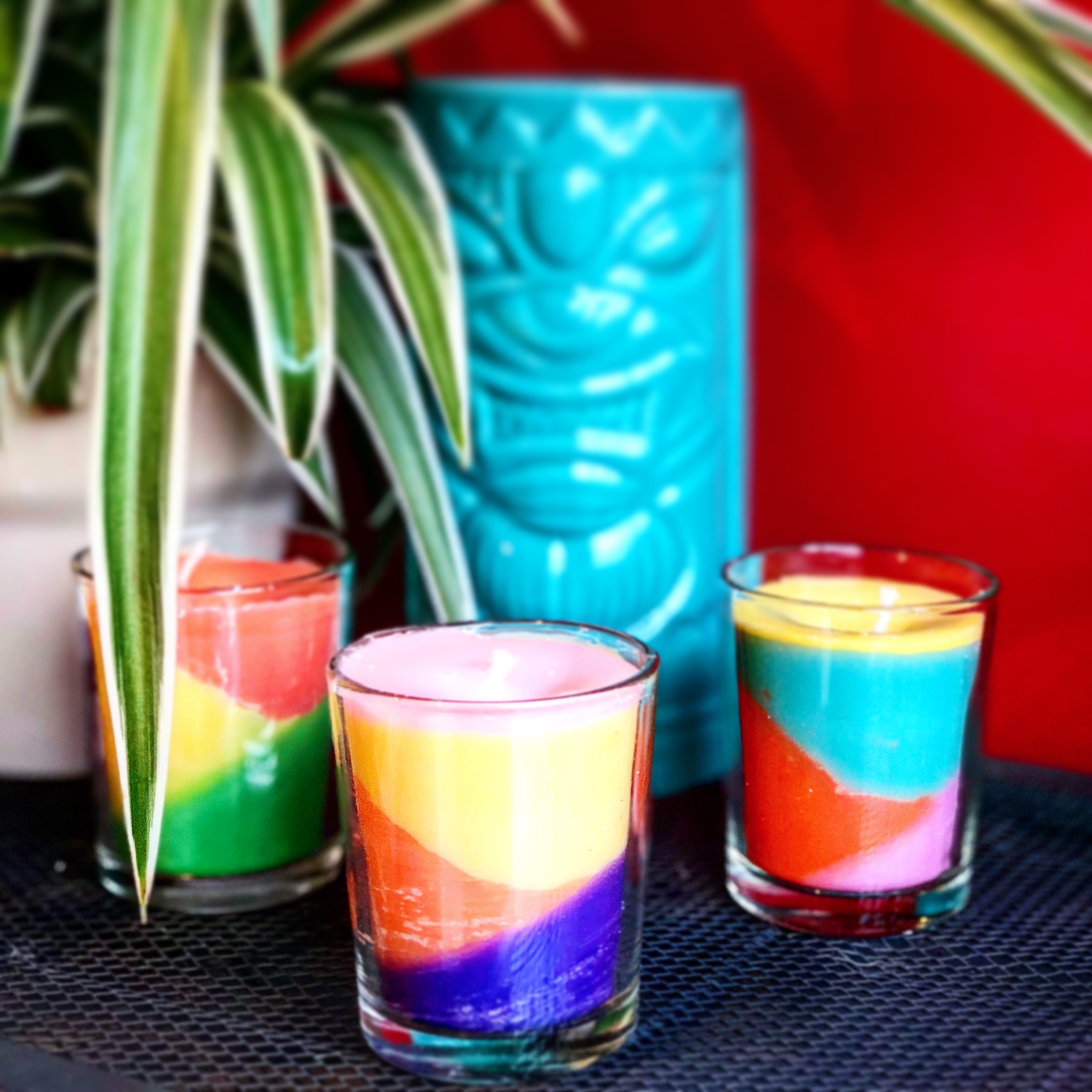 Multicolored Candles
