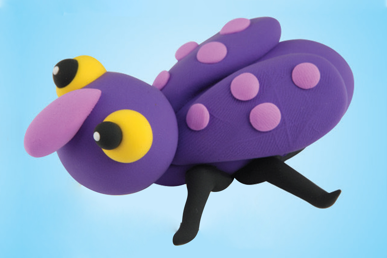 Escarabajo en pasta moldear