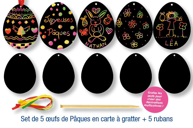 Scratch-off Easter Eggs