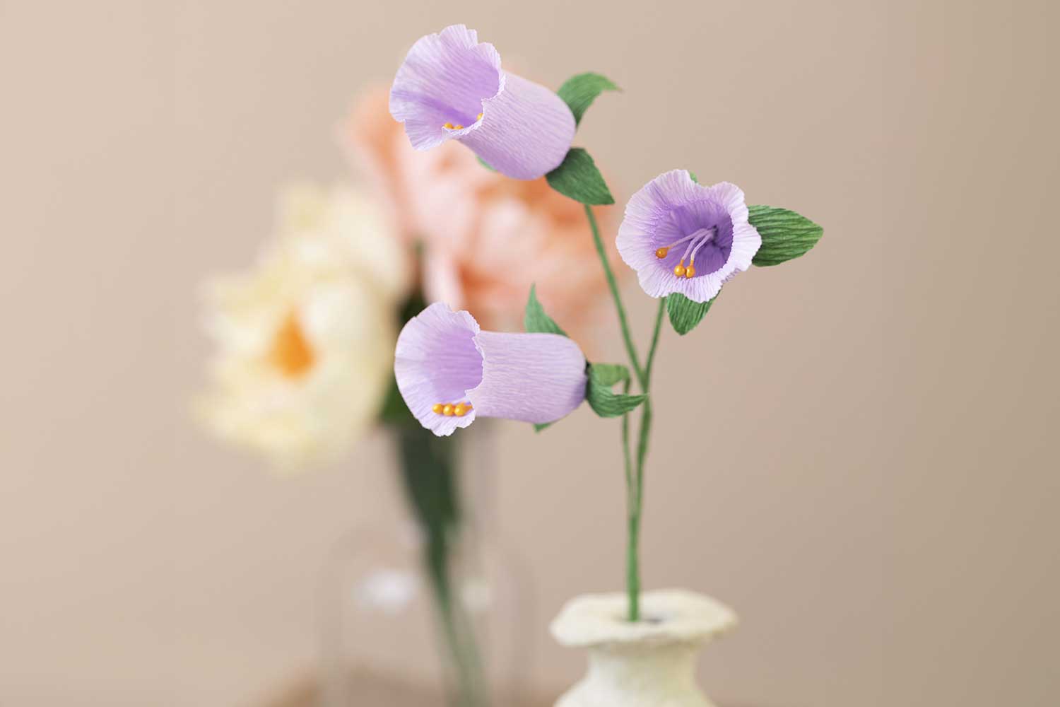 Crepe Paper Violets