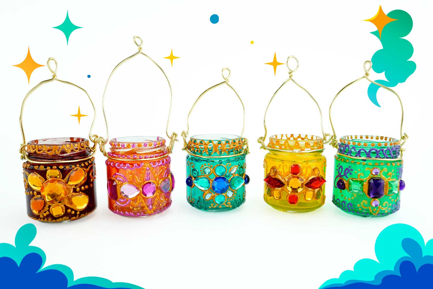 Sparkling Oriental Lanterns