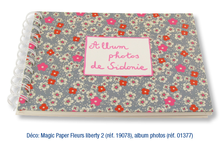 Flowered Photo Album