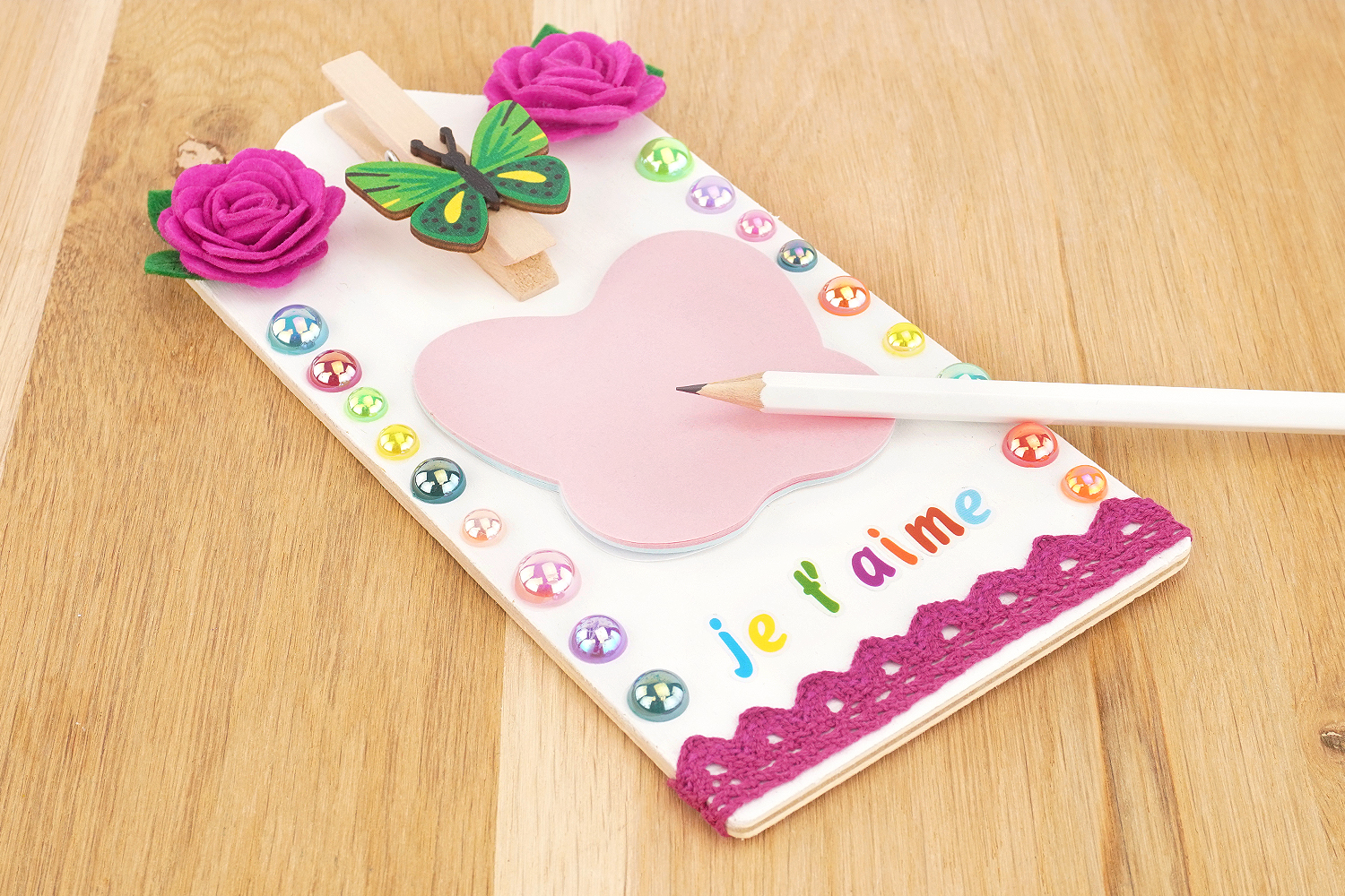 Memo Flowers and Butterflies