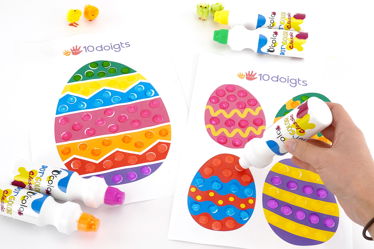 Easter Stamping Eggs