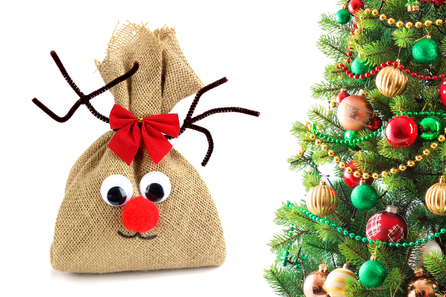 Jute Christmas Reindeer