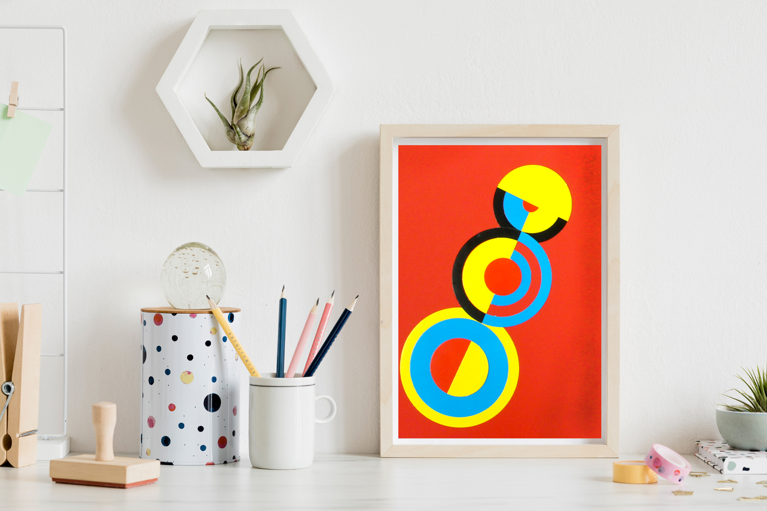 Collages homenaje a Delaunay