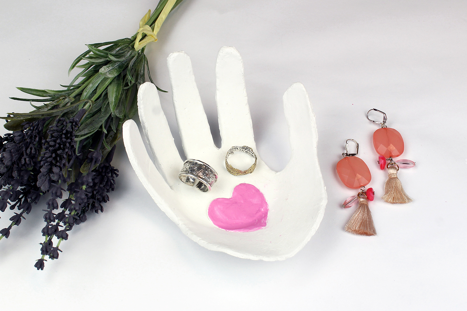 Pocket Organizer "Heart on Hand"