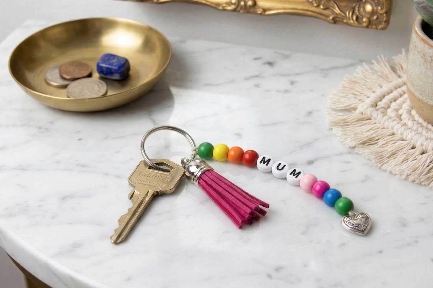 Mom Keychain