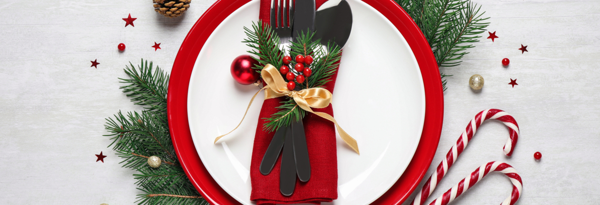 Decoro mi mesa de Navidad