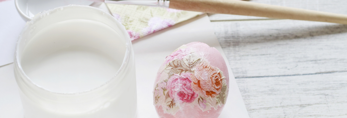 Decorated Eggs with Glue Varnish - 1 - 10doigts.com