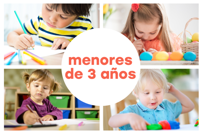 Actividades para menos de 3 años
