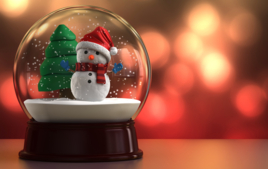 Estoy haciendo una bola de nieve para Navidad. - Actividades de Navidad - 10doigts.fr