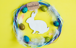 Hago una corona de Pascua - Actividades de Pascua - 10doigts.fr