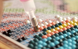 Pintura de Diamantes: Kit completo - Brillos y strass - 10doigts.fr