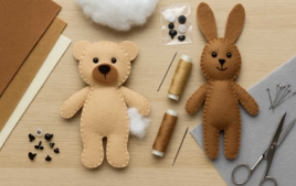 Fabricación de peluches y muñecas - Mercería creativa - 10doigts.fr