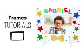 Handicraft Activities to Make Frames - Decorative Craft Activities - 10doigts.fr