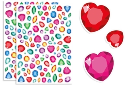 Pegatinas Corazones - Accesorios Fiesta de la madre - 10doigts.fr