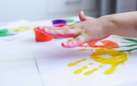 Pintura gouache con los dedos - Pintura gouache - 10doigts.fr