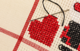 Bordo a punto de cruz - Actividades de bordado - 10doigts.fr