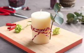 Decoro una vela para Navidad - Actividades de Navidad - 10doigts.fr