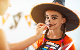 Me maquillo - Actividades de Halloween - 10doigts.fr