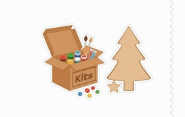 Kits creativos de Navidad para los niños - Actividades creativas Navidad - 10doigts.fr
