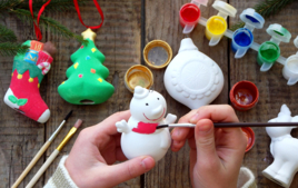 Decoro colgantes para el árbol de Navidad - Actividades de Navidad - 10doigts.fr