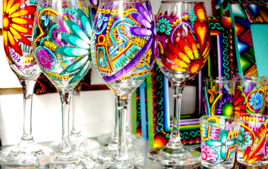 Pinto sobre vidrio - Actividades de pintura - 10doigts.fr