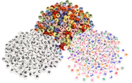 Letras Alfabeto - Perlas - 10doigts.fr