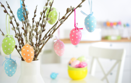 Estoy haciendo un árbol de Pascua. - Actividades de Pascua - 10doigts.fr