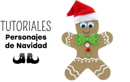 Actividades manuales personajes de Navidad - Actividades manuales de Navidad - 10doigts.fr