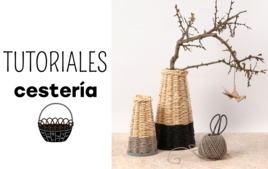 Actividades manuales de cestería: trenzar y decorar con materiales naturales - Actividades manuales deco - 10doigts.fr