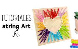 Actividades manuales en torno al string art - Actividades manuales deco - 10doigts.fr