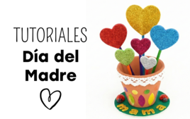 Manualidades día de la madre - Tutoriales de manualidades por épocas - 10doigts.fr