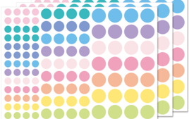 Round Stickers - Geometric Shape Stickers - 10doigts.fr