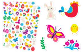 Pegatinas de Pascua - Gomets de Fiestas - 10doigts.fr