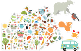 Gomets de otoño - Ocio creativo Otoño - 10doigts.fr