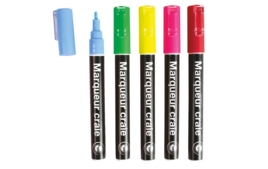 Rotulador de tiza - Marcadores multi-soporte - 10doigts.fr