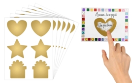 Scratch Stickers - Stickers - 10doigts.fr