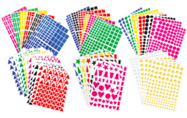 Geometric Shape Stickers - Stickers - 10doigts.fr
