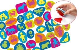 Tampones de tinta y pinturas - Pinceles y accesorios - 10doigts.fr