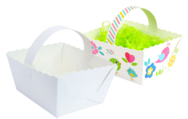 Cestas de Pascua - Creatividad Pascua - 10doigts.fr