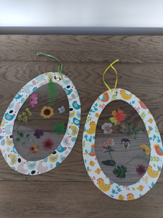 Oeufs printaniers de Pâques - 10doigts.fr