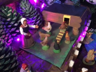 Poulailler Crèche de Noël - 10doigts.fr
