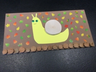 Escargot d’automne - 10doigts.fr